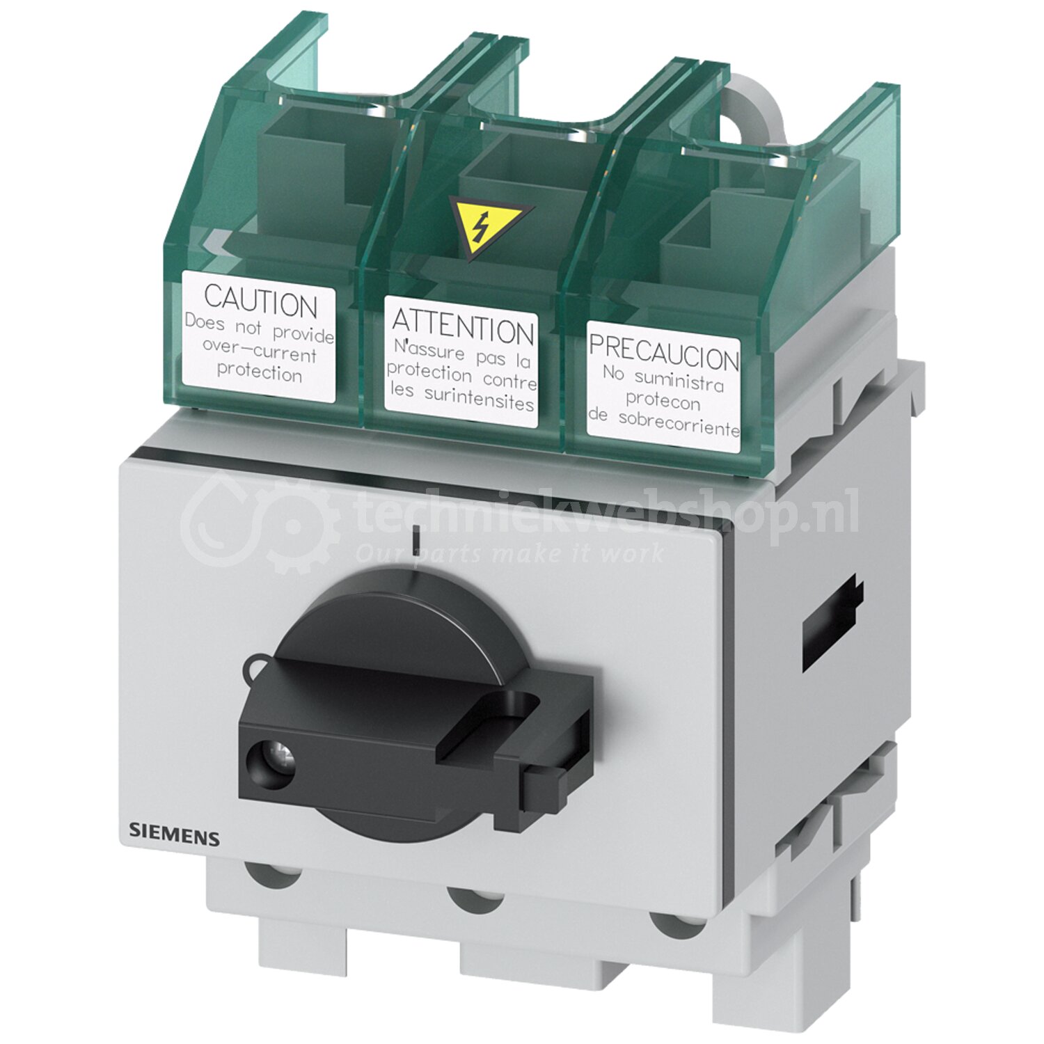 Siemens Industry SENTRON, switch disconnector 3LD5 UL, main control ...