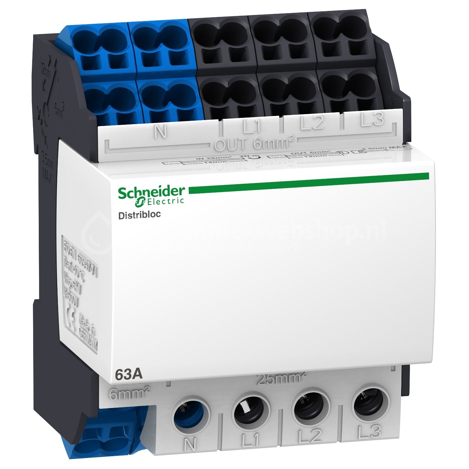 Schneider Electric Linergy-verdeelblokken / Linergy DX - Distributie ...