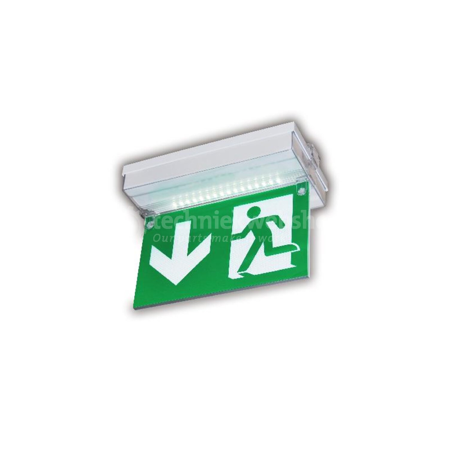 Normalux Ecolight Smart - SSDB / PICTOGRAMPLAAT opbouw tbv, verkoop per ...