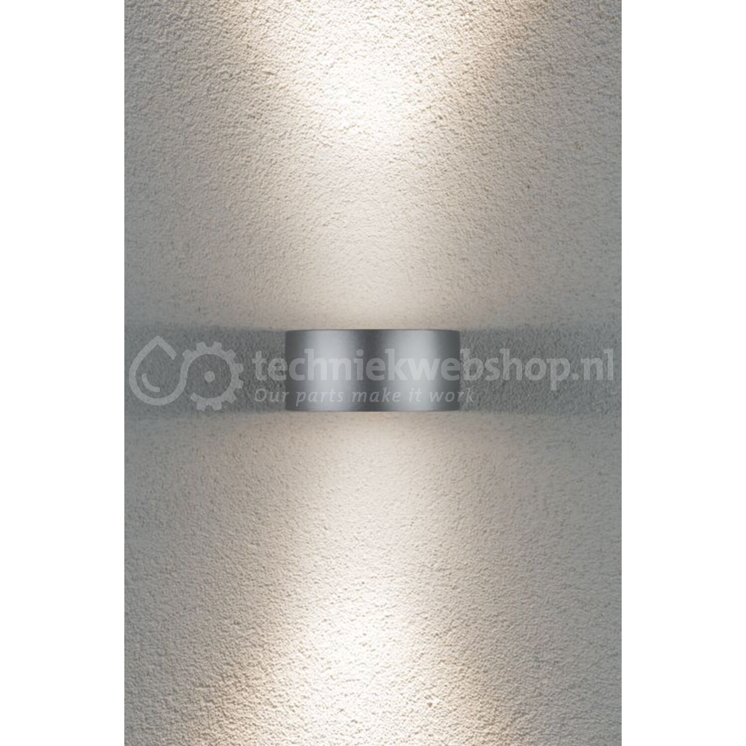 Outdoor Basic / Paulmann Outd Cone IP44 3000K 2x6W 230V antrac, Plafond ...