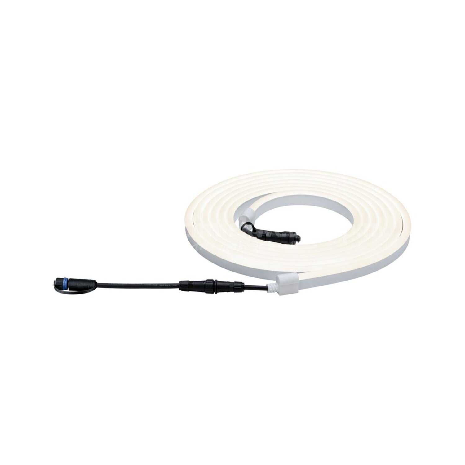 Cache Transformateur Extérieur Plug&Shine Paulmann - Protection Intempéries Gris 26x8,9x4,5cm