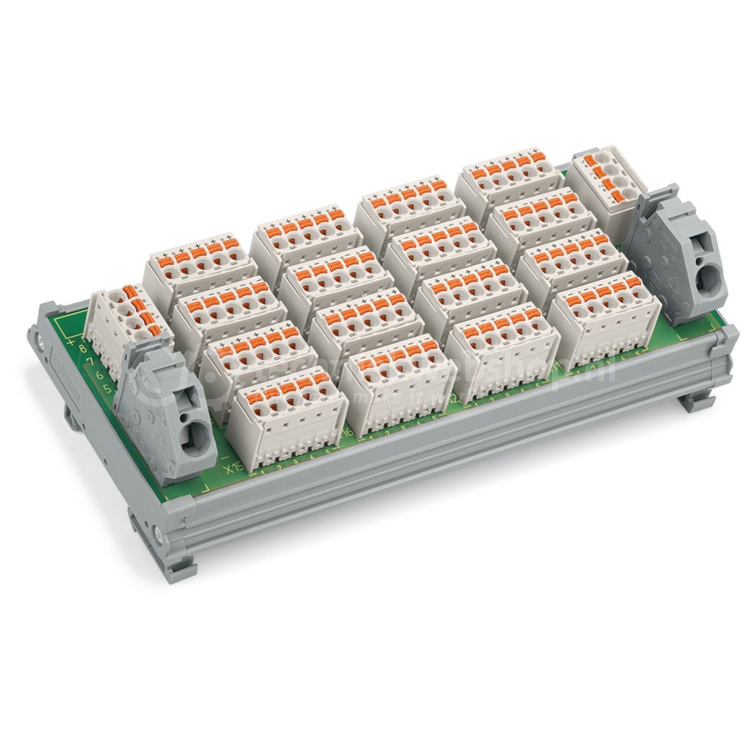 Wago Series 288 - 288-870/000-040 / Potentiaalverdeelmodule 8 ...