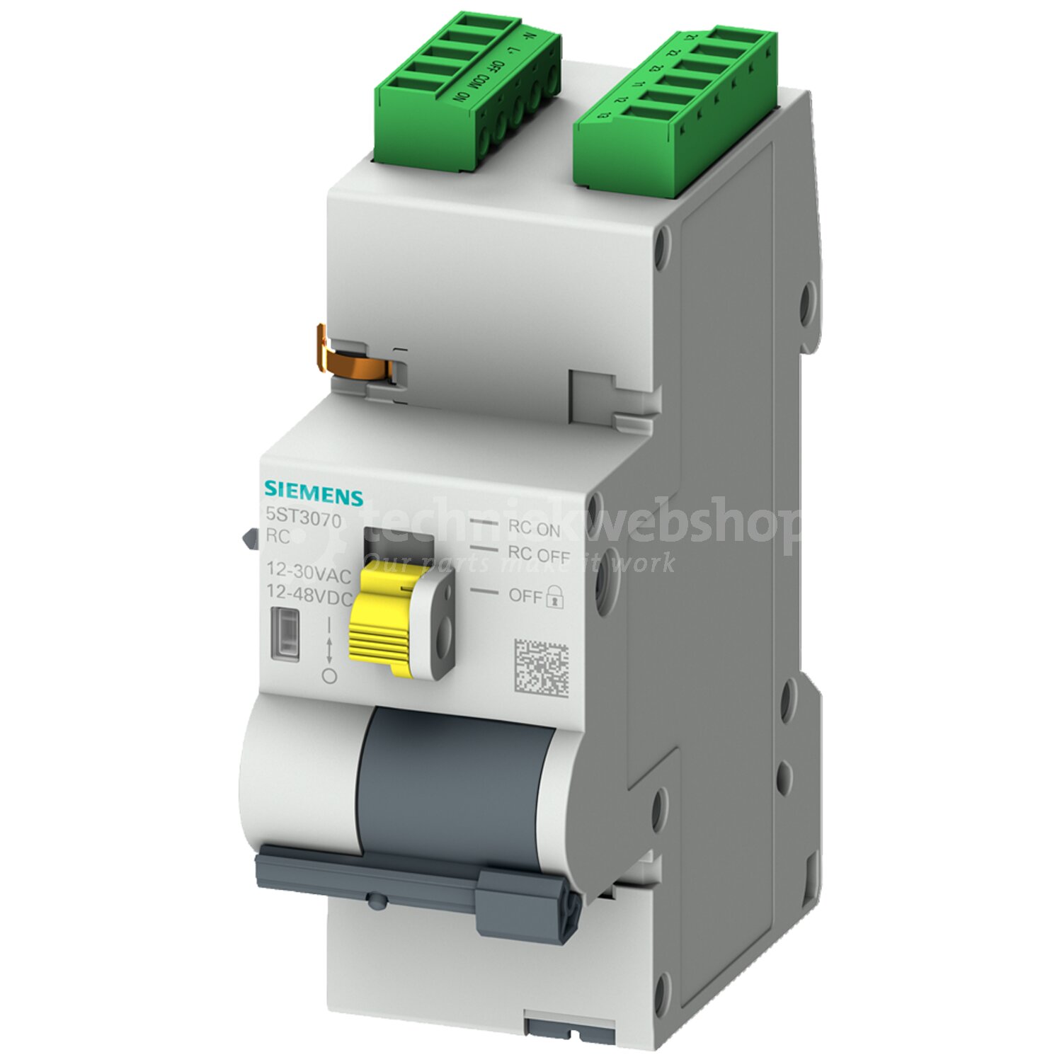 Siemens Industry RC-mechanism power ext. feat. 48... / Remote operating ...