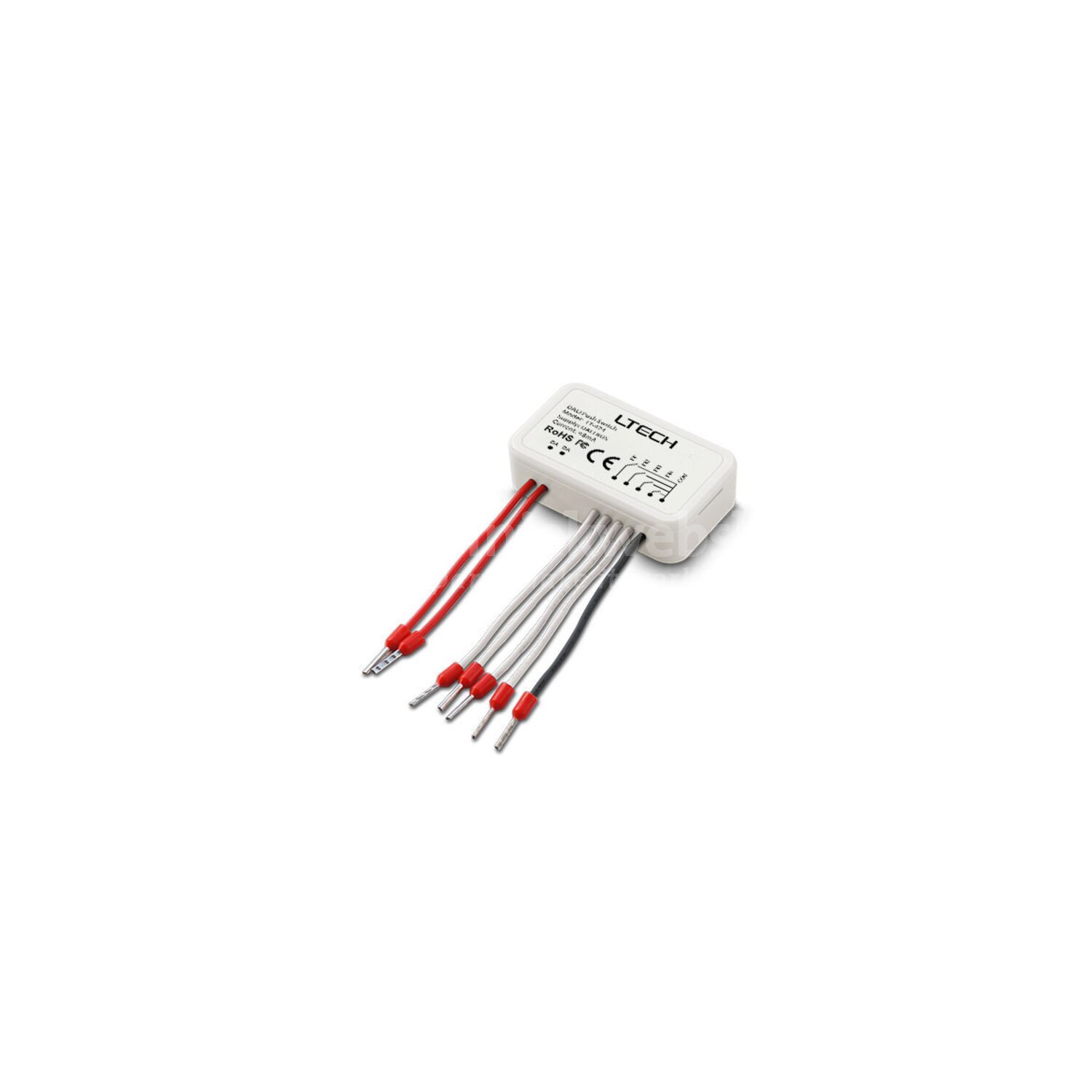 Ltech DALI Series - DALI Master Controller / LED DALI Push Switch 6 in ...