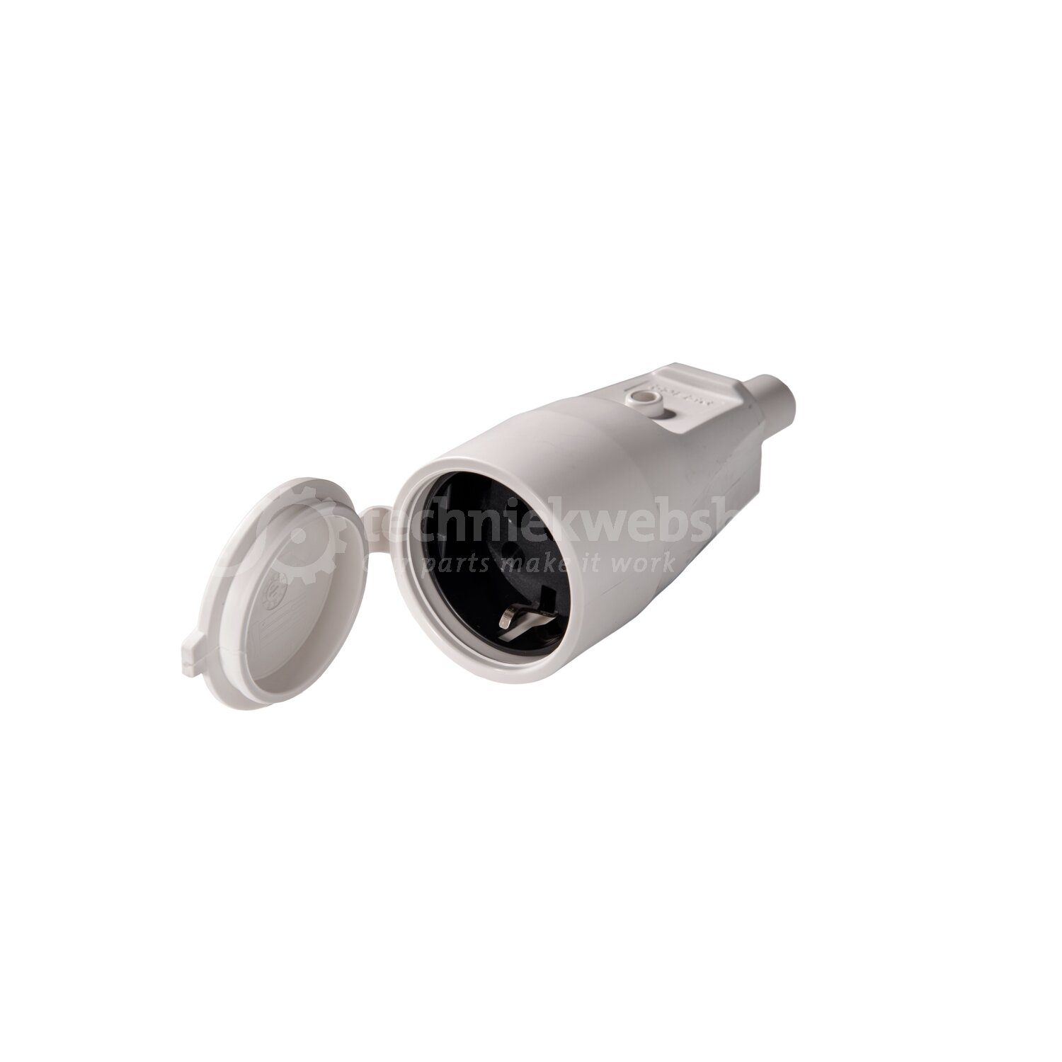 Martin Kaiser PVC Coupling socket - grijs / MK koppelcontactstop ...