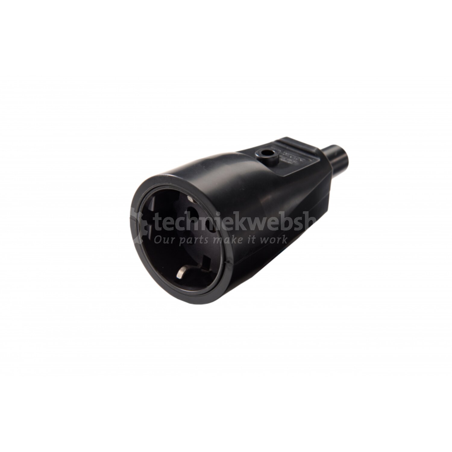 Martin Kaiser PVC Coupling socket - zwart / MK koppelcontactstop ...