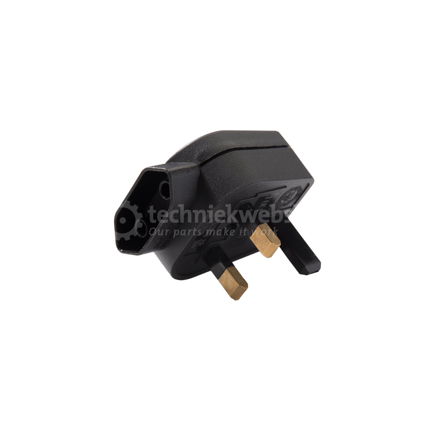 Martin Kaiser Fix-Adapter UK - zwart / MK haakse fix-adapter ongeaard ...