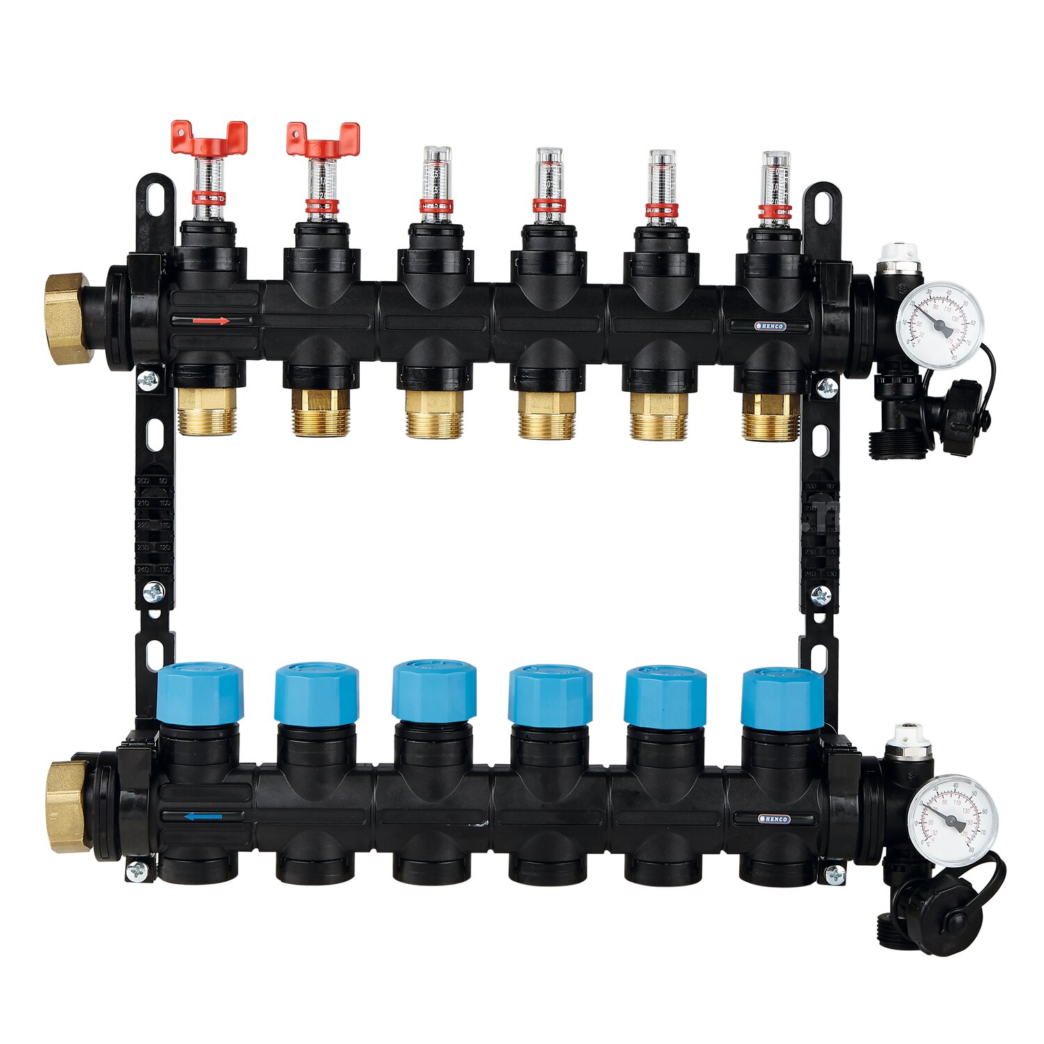 Henco Vloerverwarming Manifolds - Vloerverwarmings verdeler ...