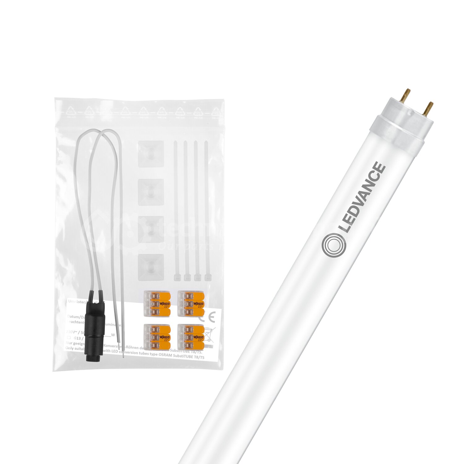 LEDVANCE Benelux LED TUBE T8 EM ULTRA OUTPUT S CONVE - CONVERSION KIT ...