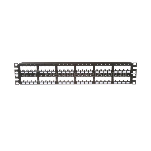 Panduit Modular Patch Panel / Mini-Com® Flush Patch Panel, 48 Port, 2 ...