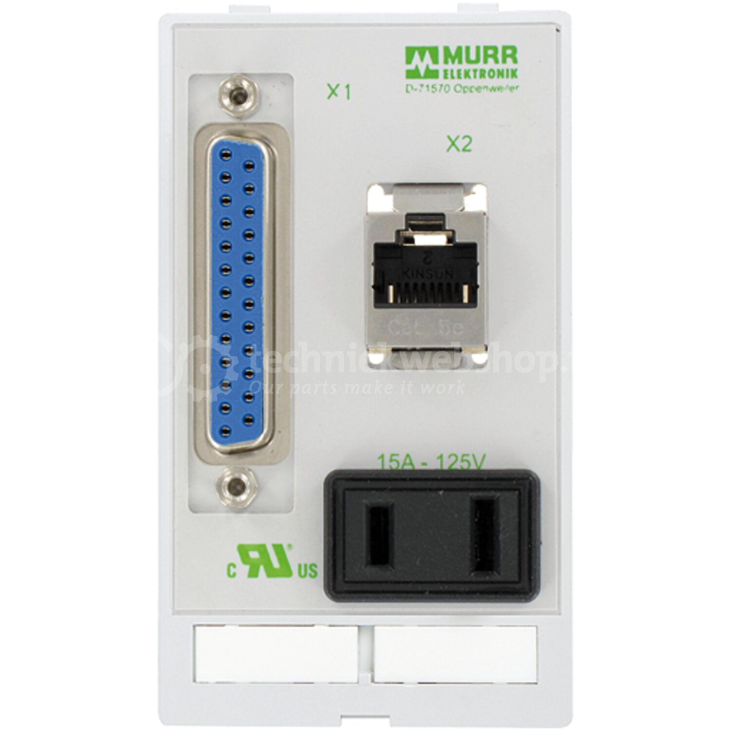 Murrelektronik front panel interface - front panel interface inserts ...