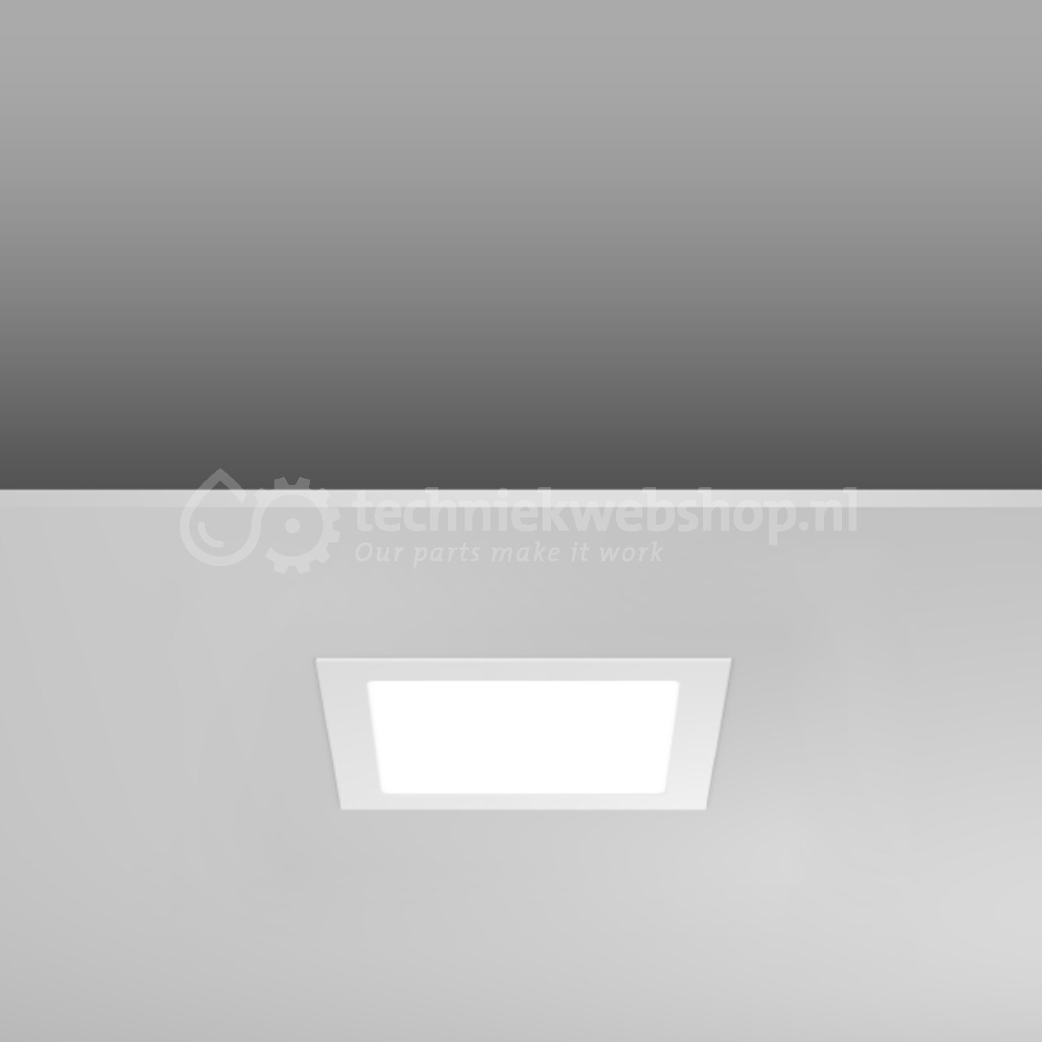 RZB Toledo Flat Downlight LED Einbauleuchte – 4000K, 5W, IP54