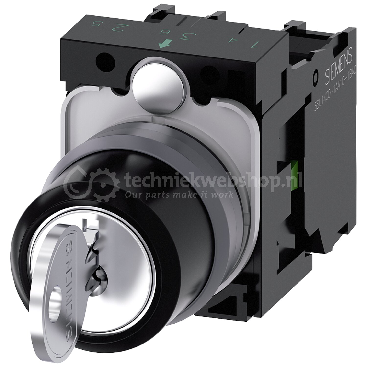 Siemens Industry RNV_NA - RONIS key-operated switch, 22 mm, r / Key ...