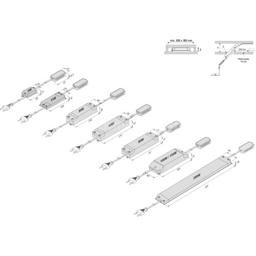 Hera Accessories - transf. LED 24/100W Euro plug, 12-w / transformer ...