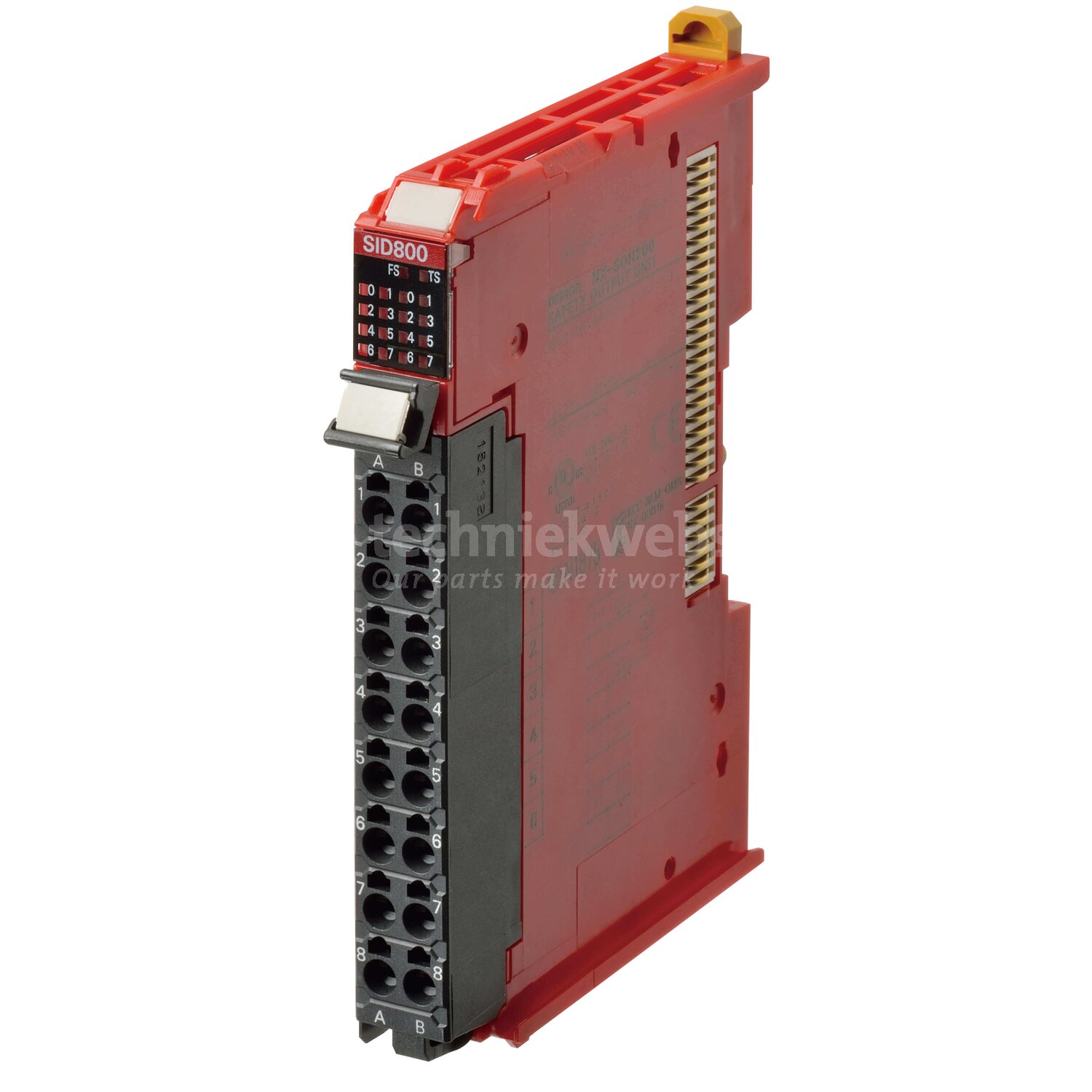 Omron NX Safety Controlle - NX-SID800 / NX I/O safety digitaal, 8 in 24 ...