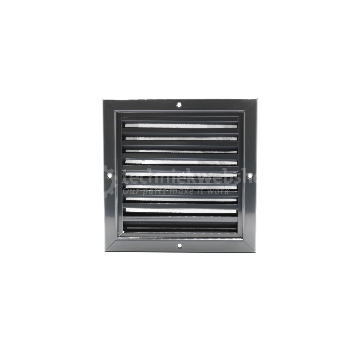 Nedco Kunststoffen Aluminium gevelroosters - met vaste lamellen / ALU ...