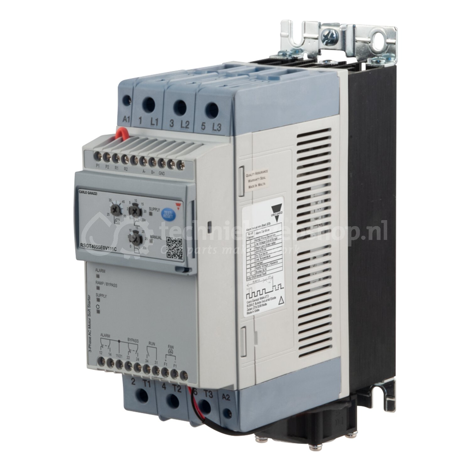 Carlo Gavazzi RSGT - CG SOFT-STARTER 3-FASE ALGEMEEN / CG SOFT-STARTER ...