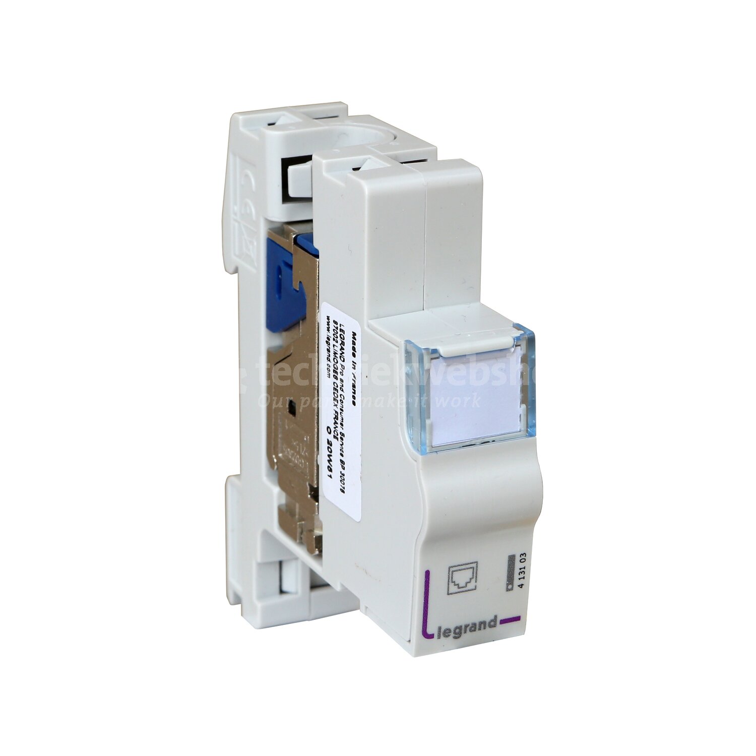 Legrand Nederland DIN - LCS3 RJ45/fiber/AV module / LCS3 Cat 6 STP ...