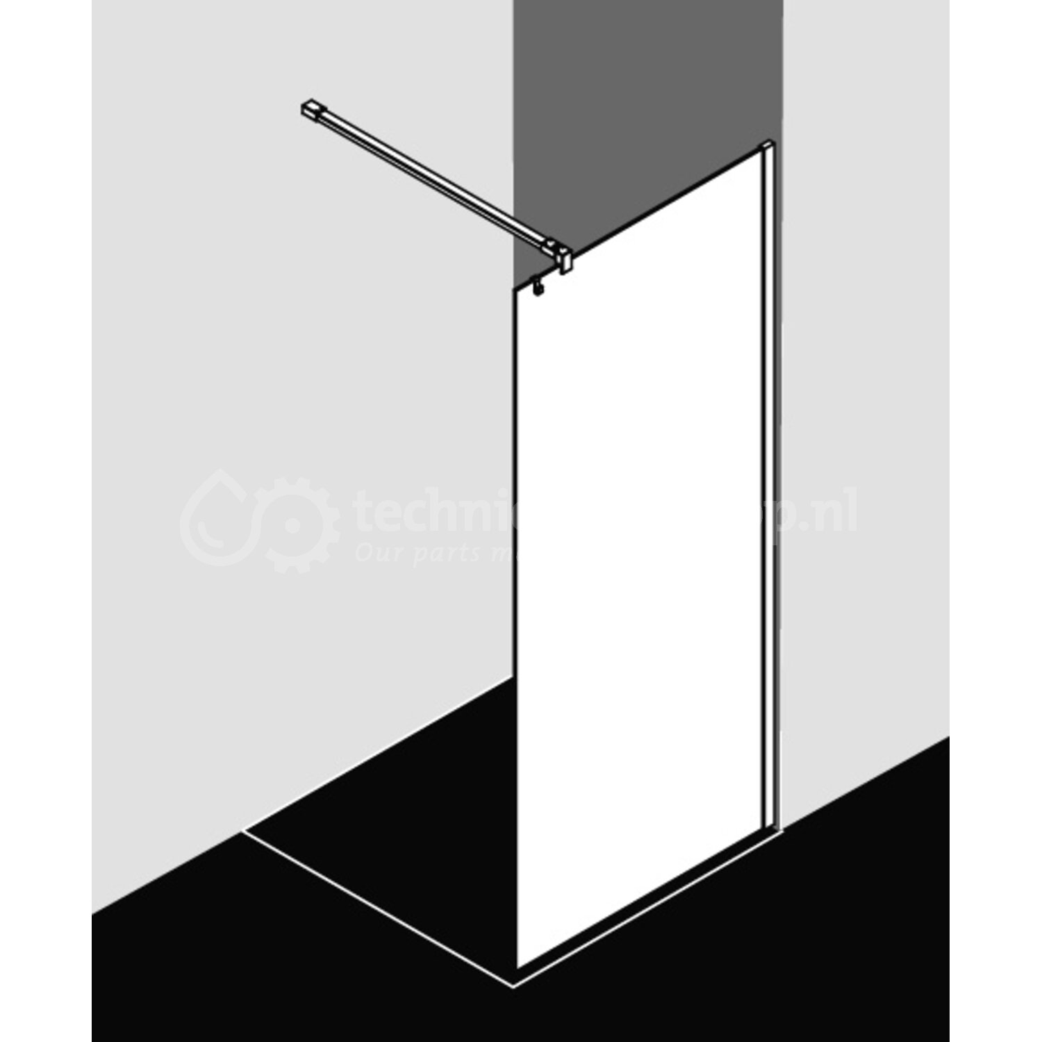 Kermi WALK-IN XB - XB WIA / WIA 1200x 2000 1180-1200 WES ESG STR4 CLE ...