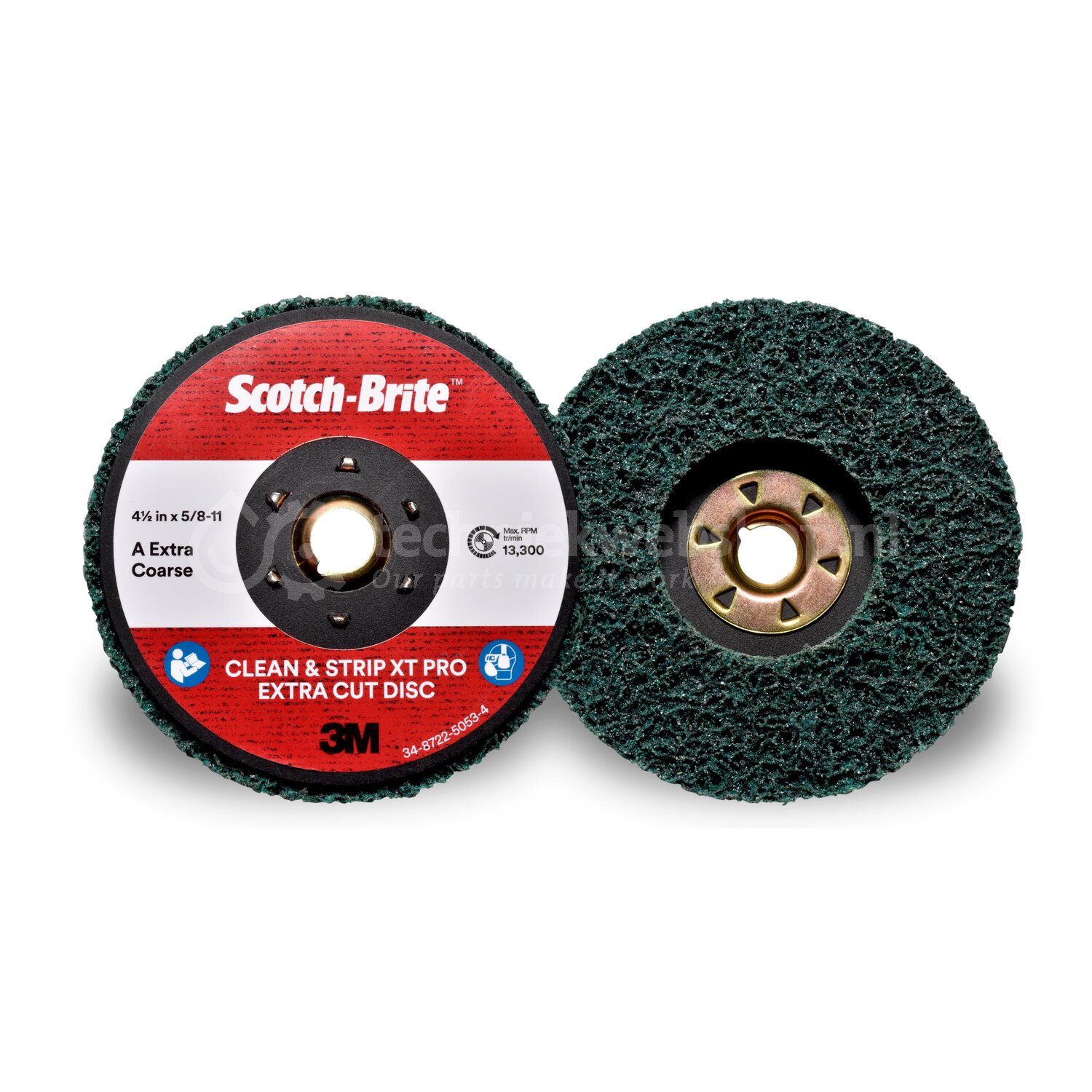 3M Nederland 51932 / Scotch-Brite™ Clean and Strip Schijf XT-ZS Pro ...