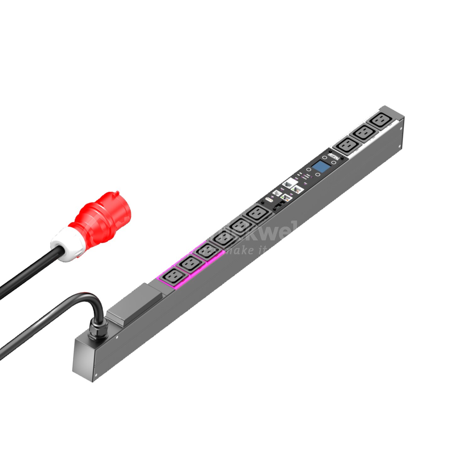 Rittal PDU - 7979230 / Metered 16A/3F 9xC19, verkoop per: 1 x 1 stuk ...