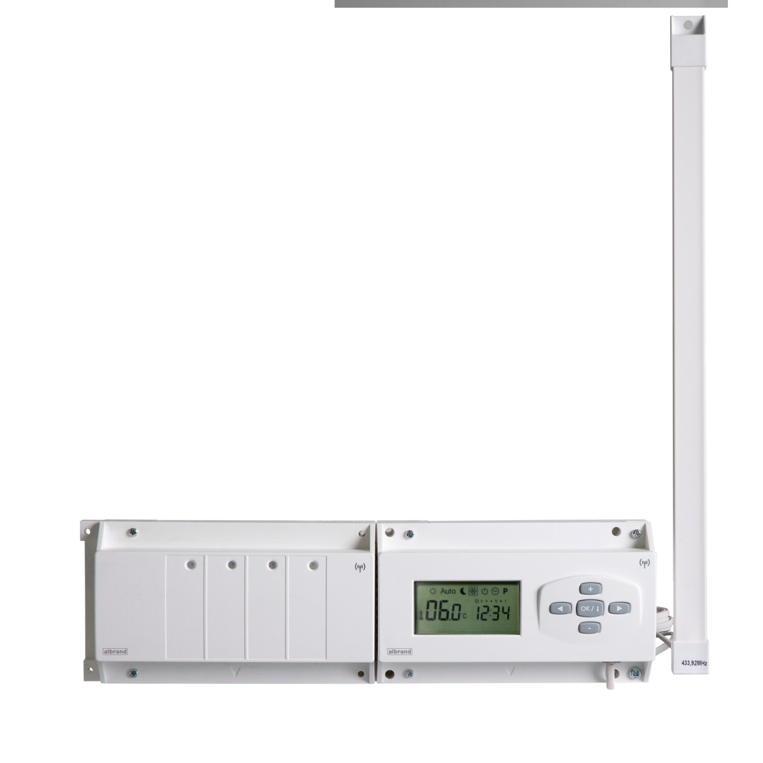 Albrand Regeling - Draadloos - verwarmen / master set 4 zones timer ...