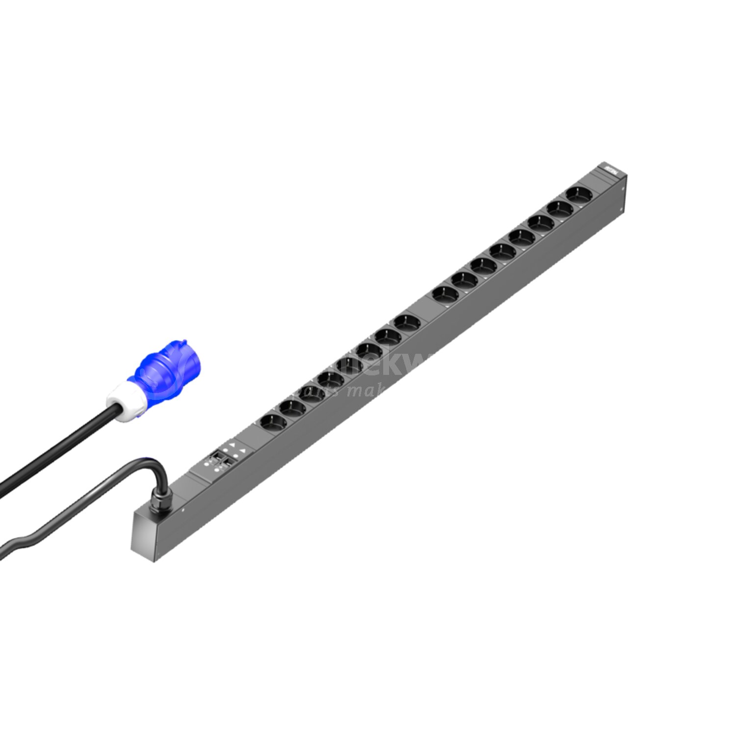 Rittal PDU - 7979114 / Basic 32A/1F CEE 16xSchuko, verkoop per: 1 x 1 ...