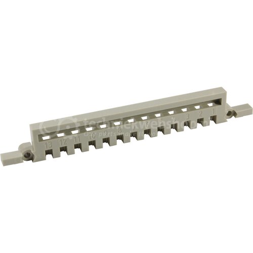 Harting DIN-Power code comb D20 / Code comb, for male connectors, Short ...