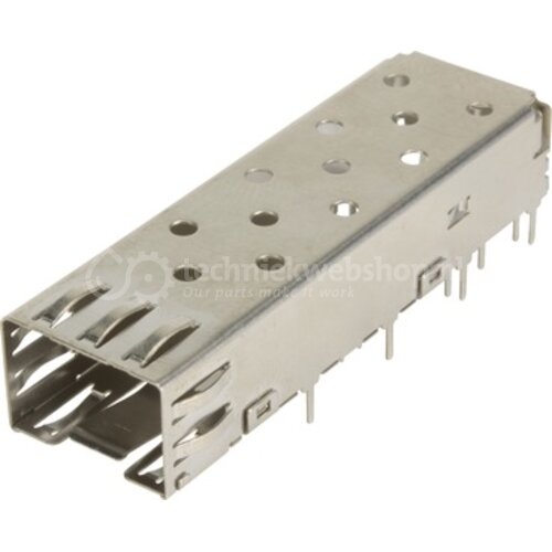 Harting SFP CAGE ASSY 1X1 SOLDER TYPE / Connectors, Inserts, Solder ...