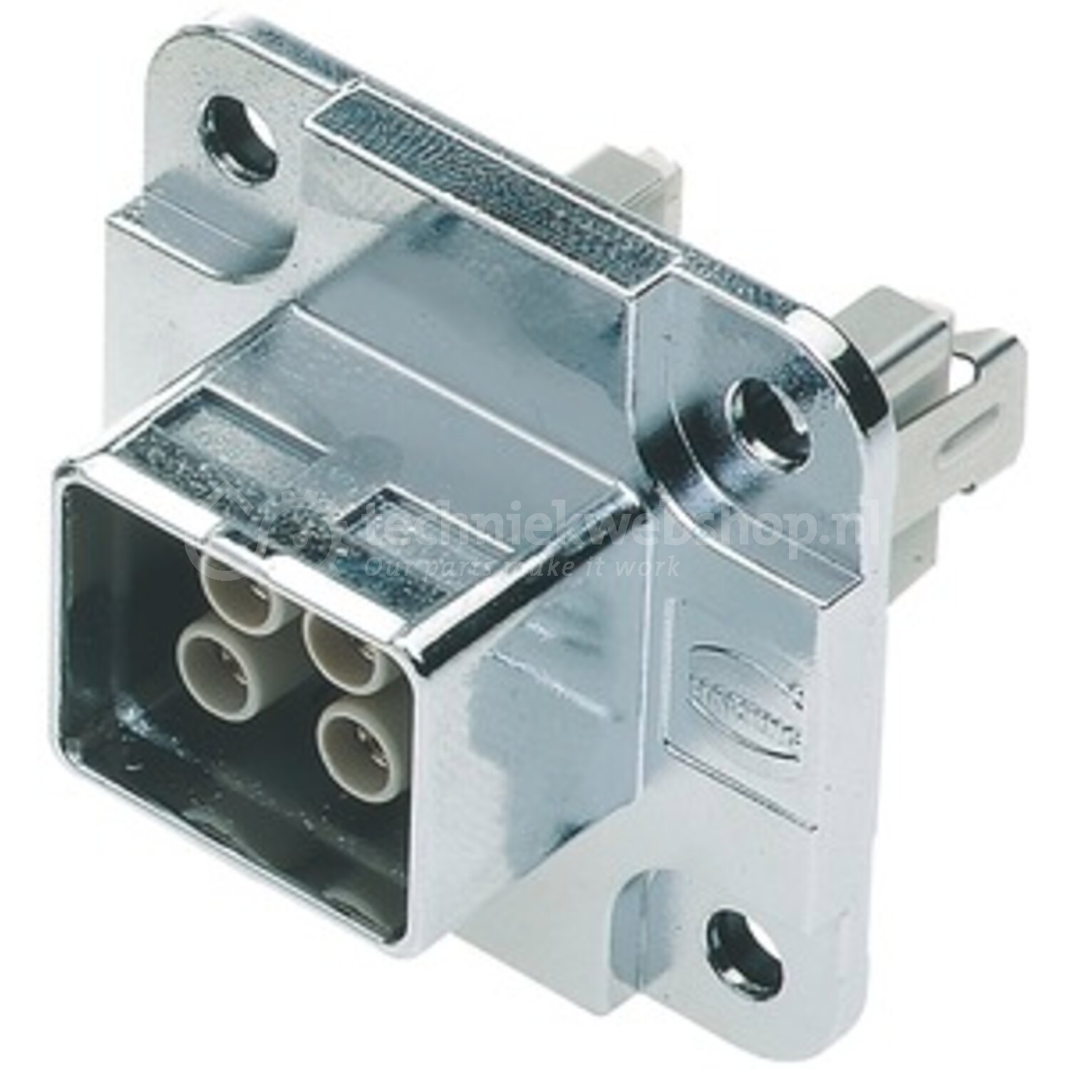 HARTING PushPull EasyInstall 4-pole / Connectors, Panel feed through ...