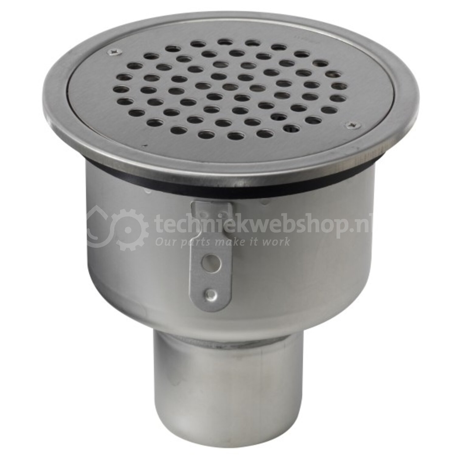 Aquaberg vloerputten Afvoerput - Diameter 180 mm / Vloerput RVS304 diam ...