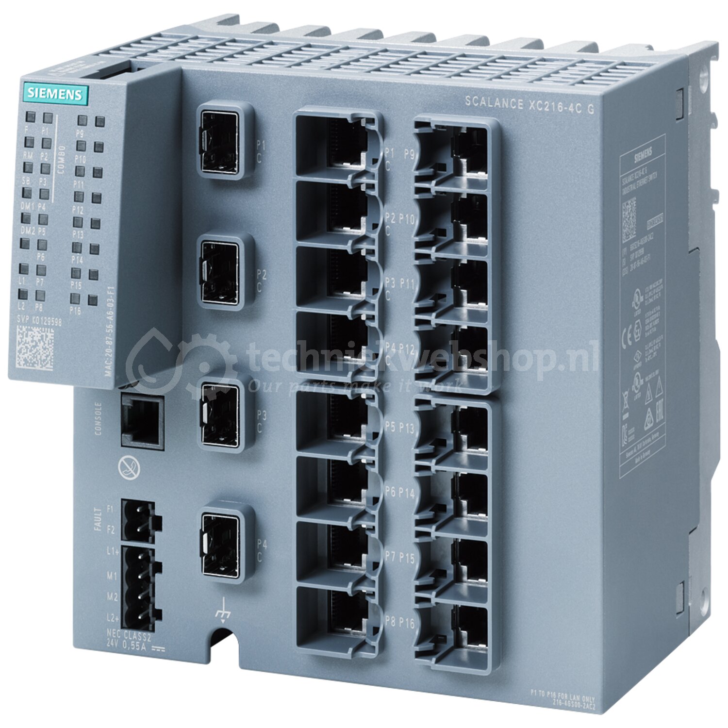 Siemens Industry SCALANCE XC216-4C G (E/IP DEF.) / SCALANCE XC216-4C G ...