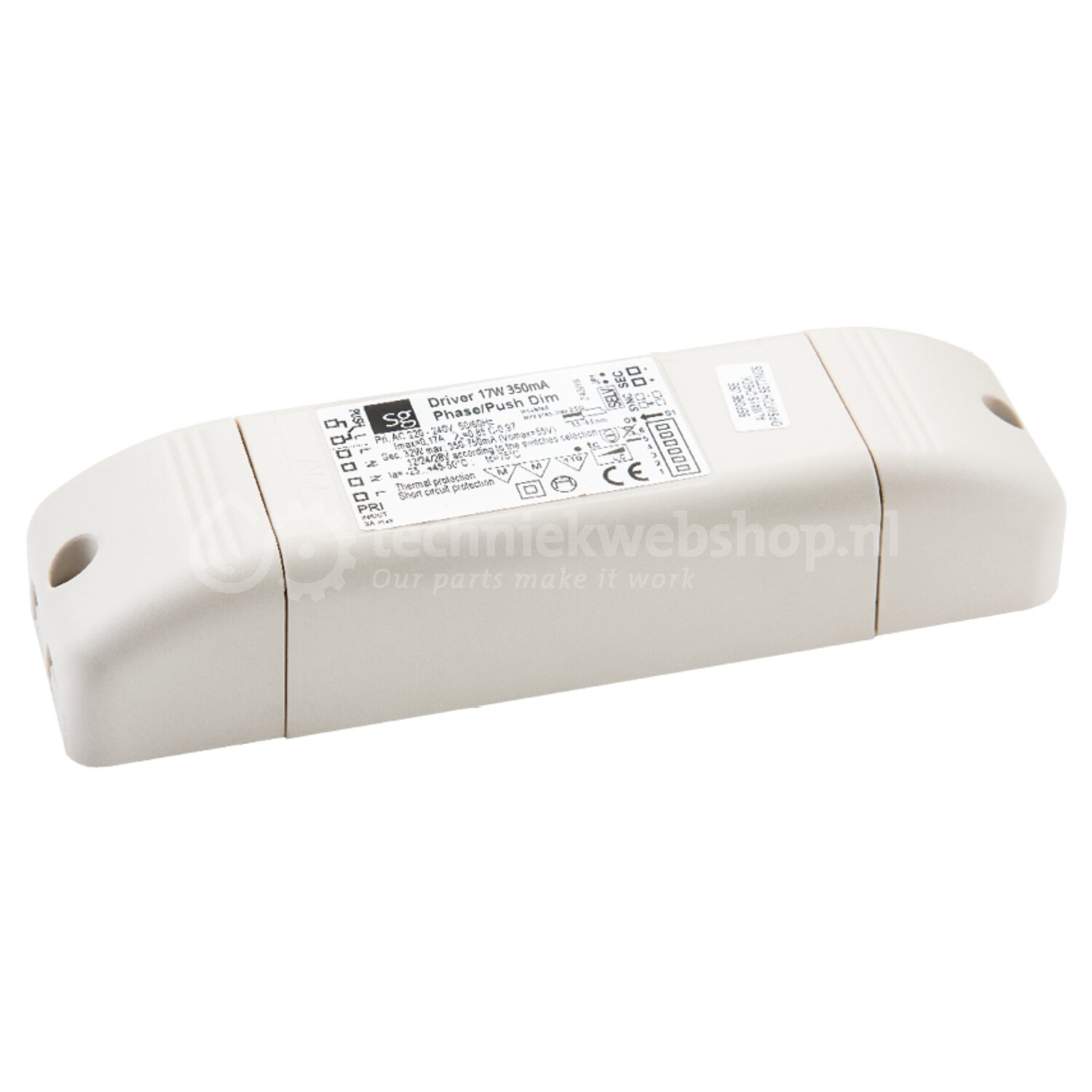 SG Lighting Nano Driver - Nano Driver DC 50mA Dimbaar / DC 350mA ...