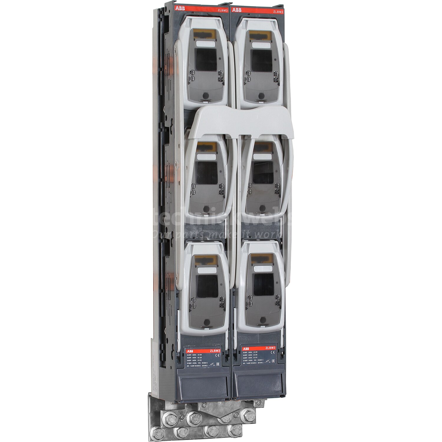 ABB Componenten Inline II - ZHBM1250A-3P-M12 / InLine Fuse Switch ...