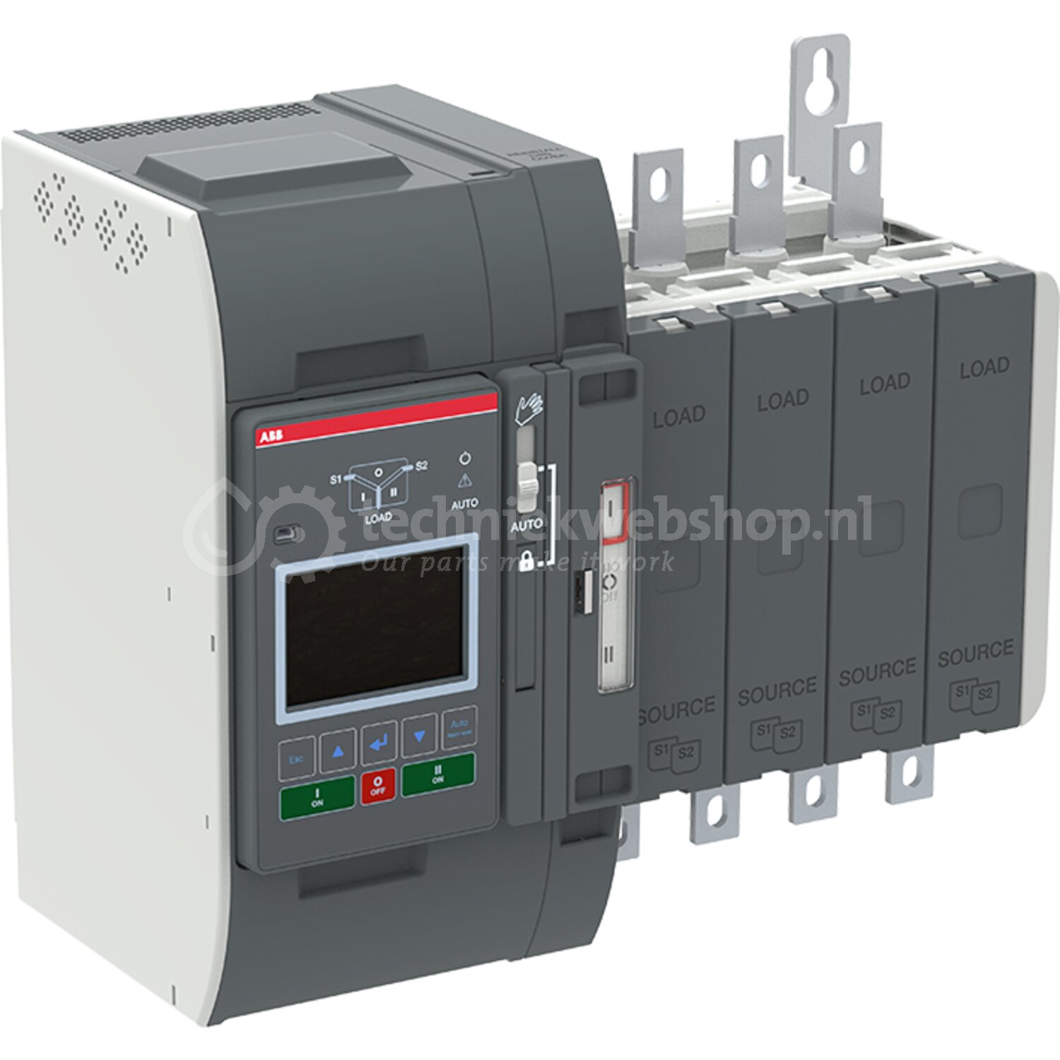 ABB Componenten TruONE - OXB200E3S3QB / AUTOMATIC TRANSFER SWITCH Level ...