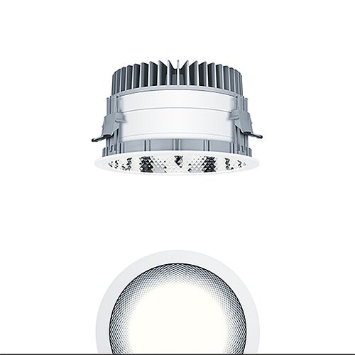 Zumtobel PANOS R - P-INF R200H LED1800-930 LDO FAL WH / LED-armatuur ...