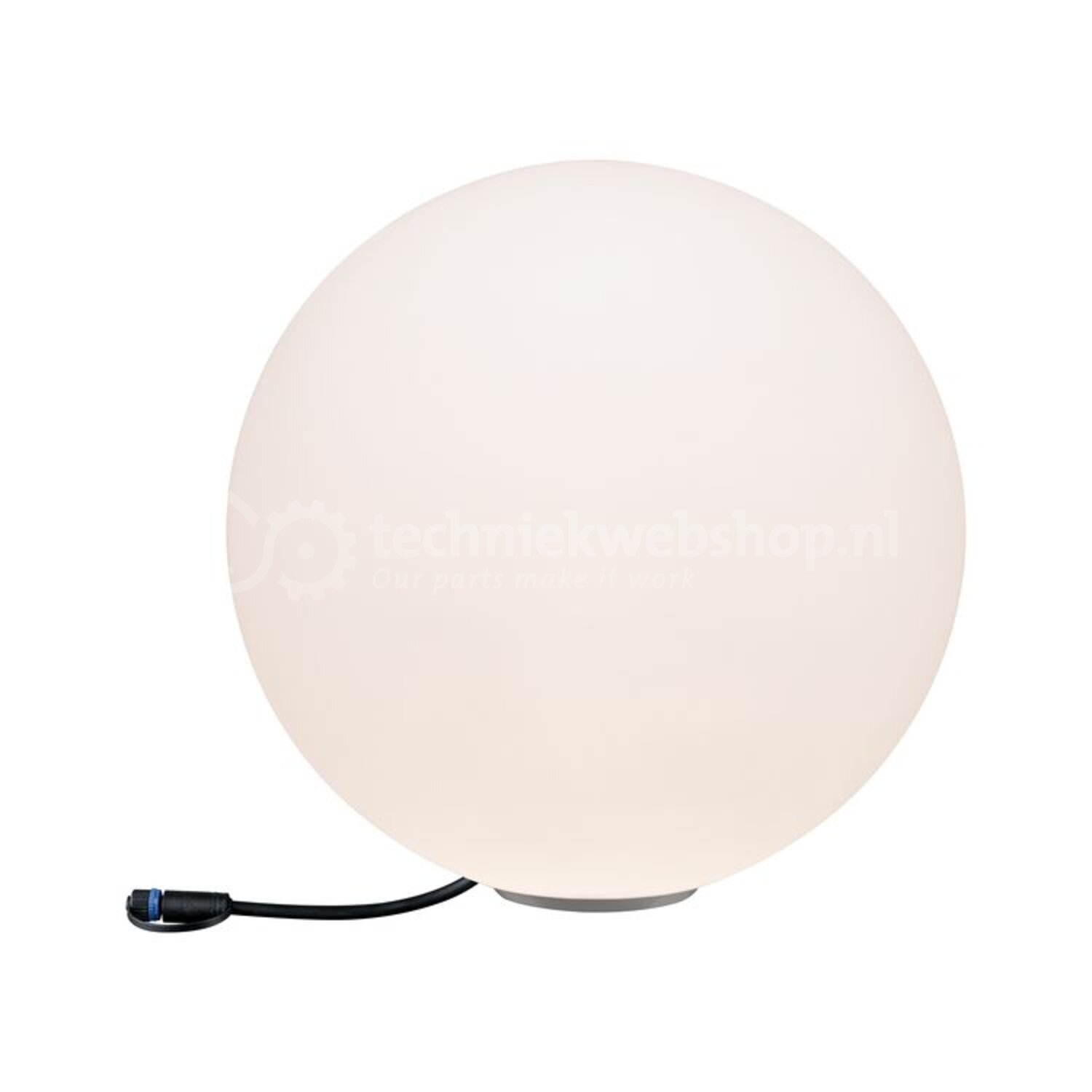 Paulmann Aurinka Zonne-Lichtketting – 60 Warmwitte LEDs, IP44, Zwart (3000K)