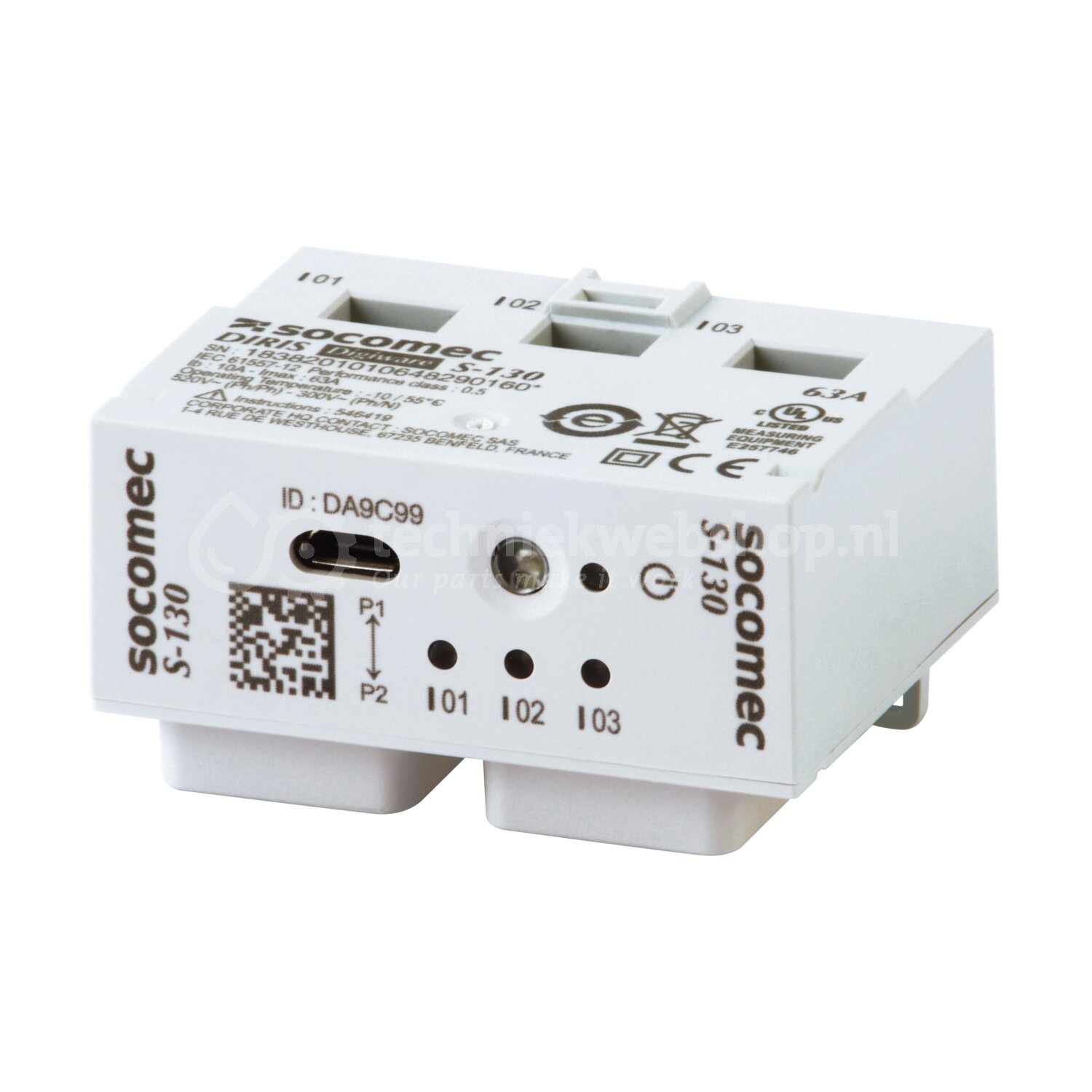 Socomec MEASUREMENT SYSTEM - ELECTRONIC SENSORS / DIRIS DIGIWARE S-135 ...