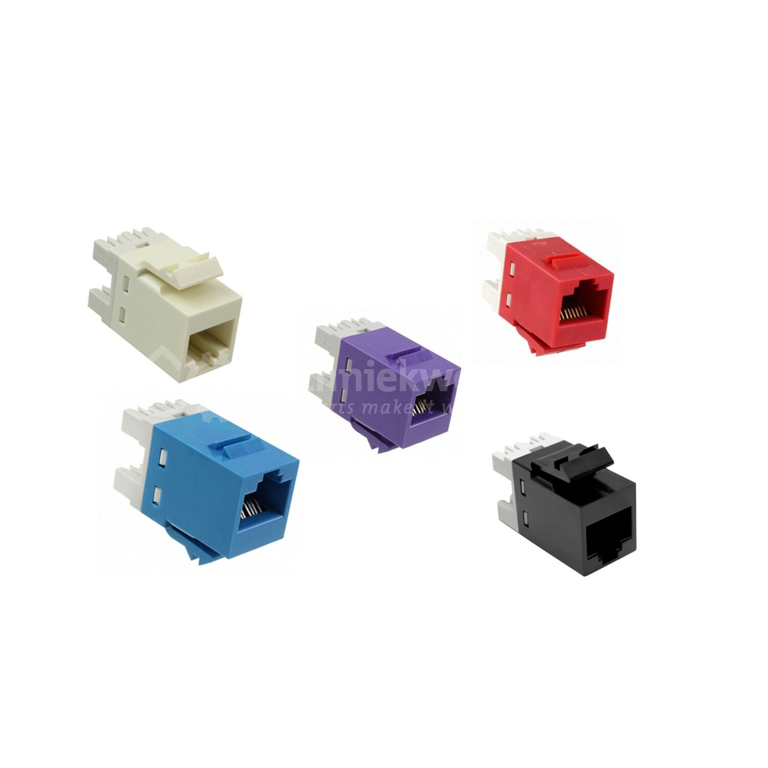 Commscope RJ45 jacks and accessories - Modular jack / JACK,SL110,RJ45 ...