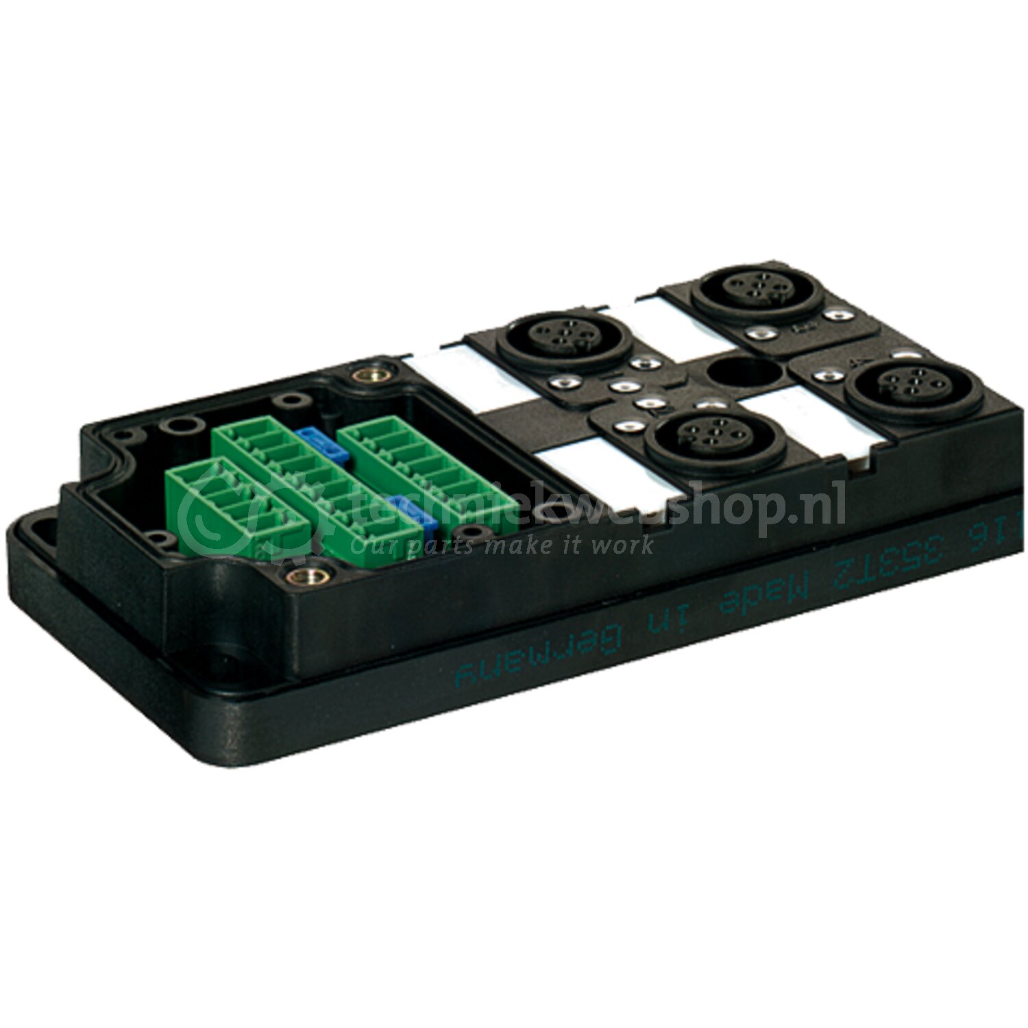 Murrelektronik M12 distribution boxes - MVP12 4 way basic hous. no ...