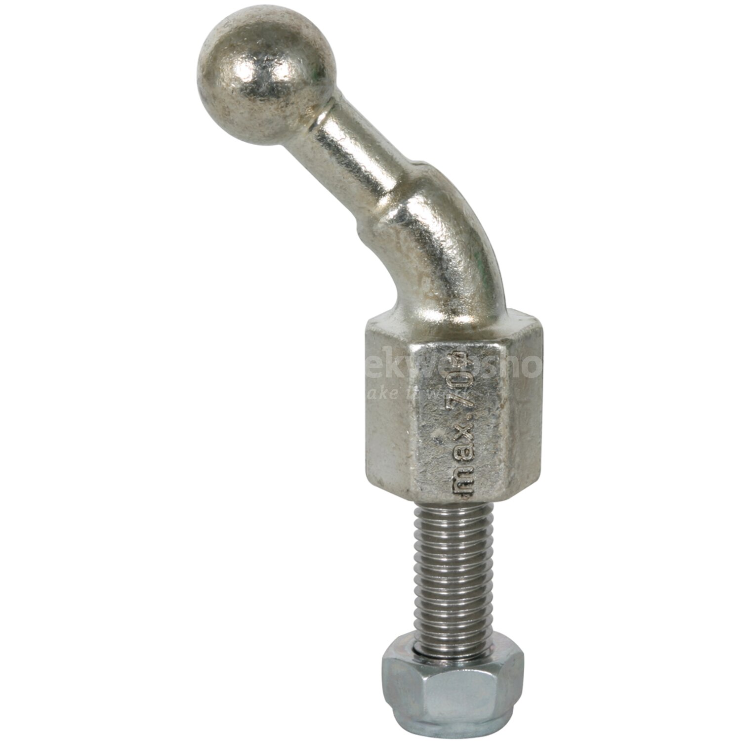 Dehn Nederland KFP 20 W45 M12 35SSM / Fixed ball point D 20mm angled ...