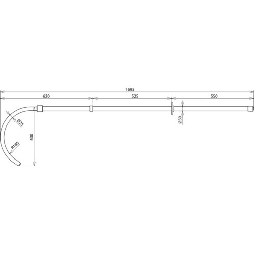 Dehn Nederland RST 36 1500 / Rescue rod Un ... 36kV L 1695, verkoop per ...