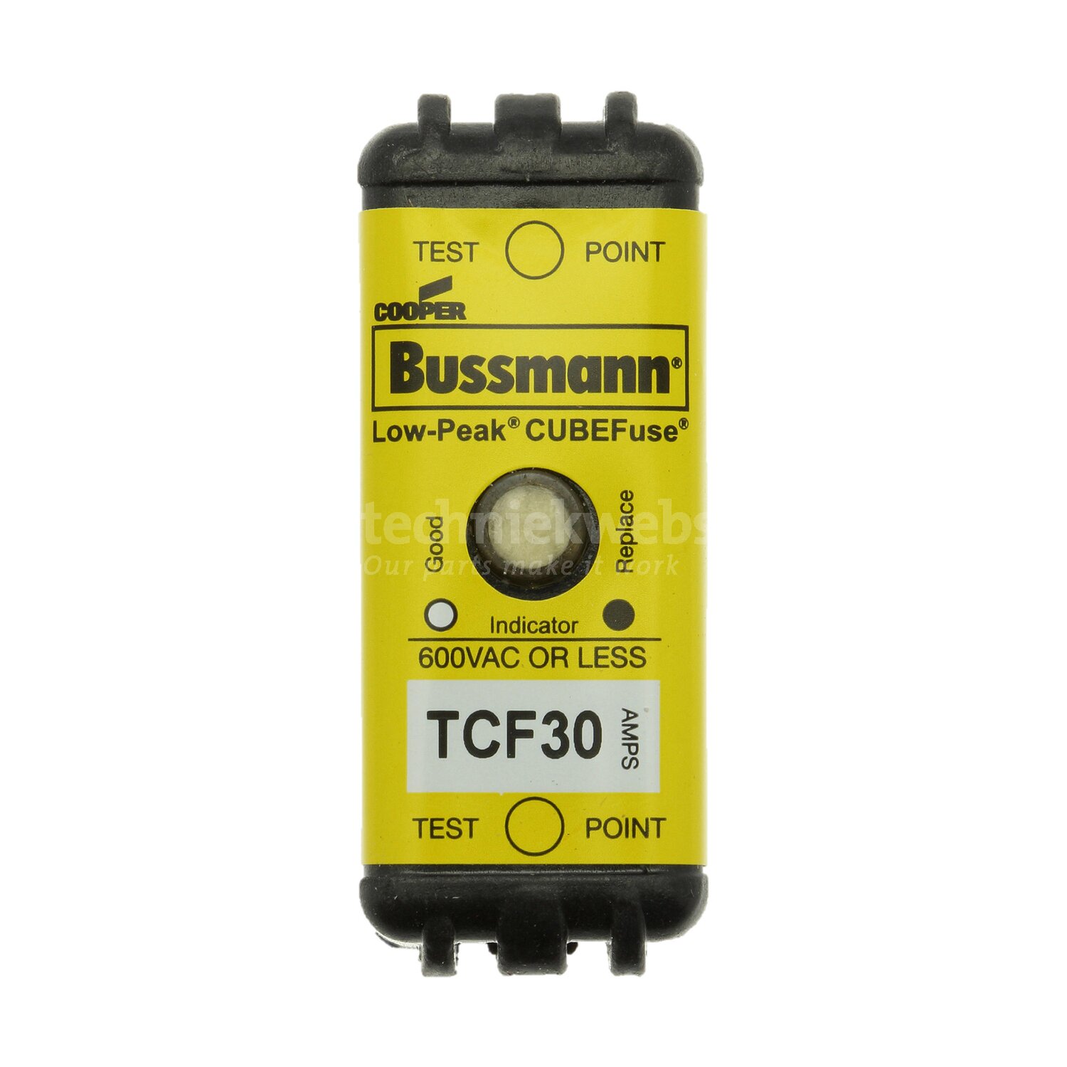 Eaton Bussmann Low Voltage Cubefuse - CUBEFUSE, TCF 30A IND / Zekering ...