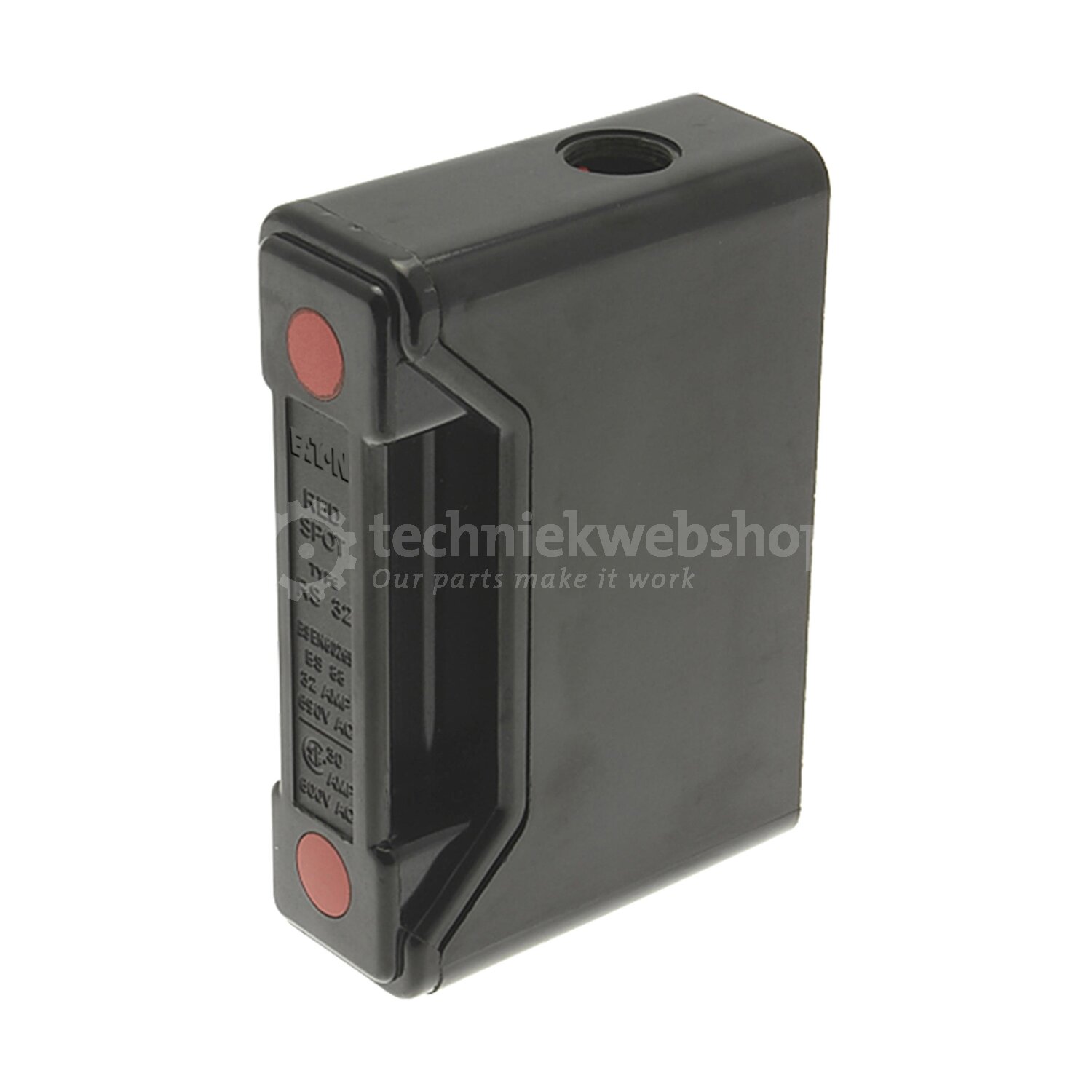Eaton Bussmann Low Voltage BS-Fusegear - 32A RED SPOT FRONT CONNECTED ...
