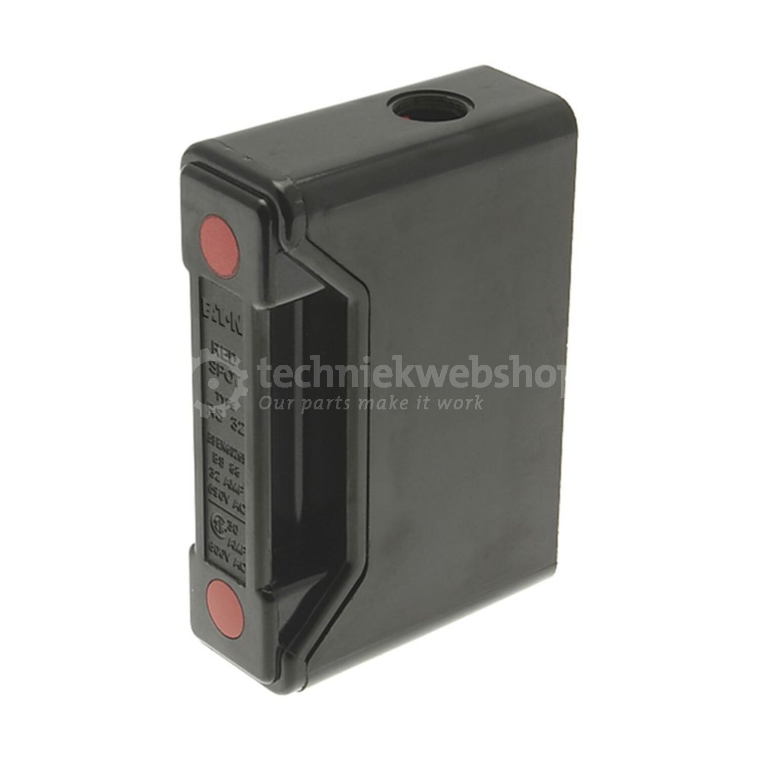 Eaton Bussmann Low Voltage BS-Fusegear - 32A RED SPOT FRONT CONNECTED ...