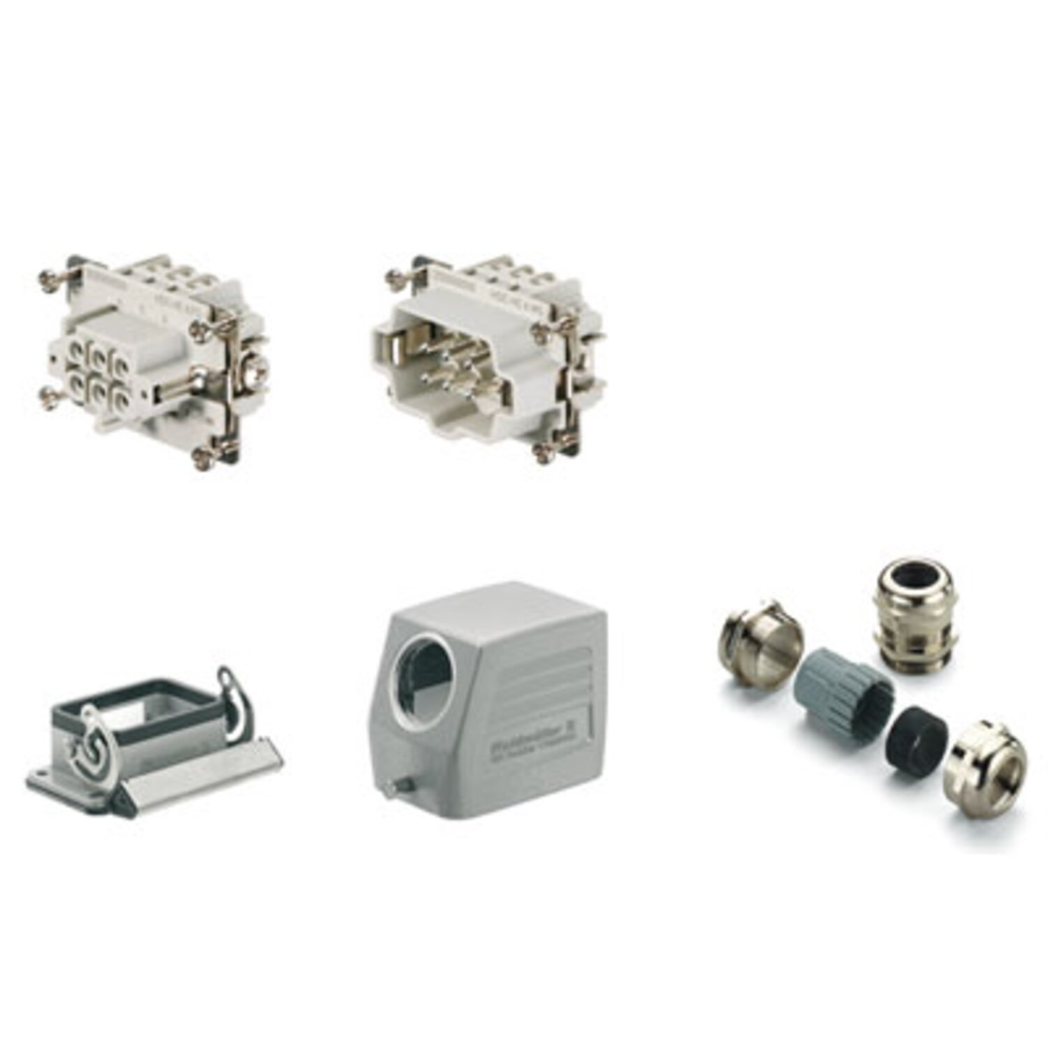 Weidmüller Benelux HDC kits - HDC KIT HE 06.100 M / Connectot set ...