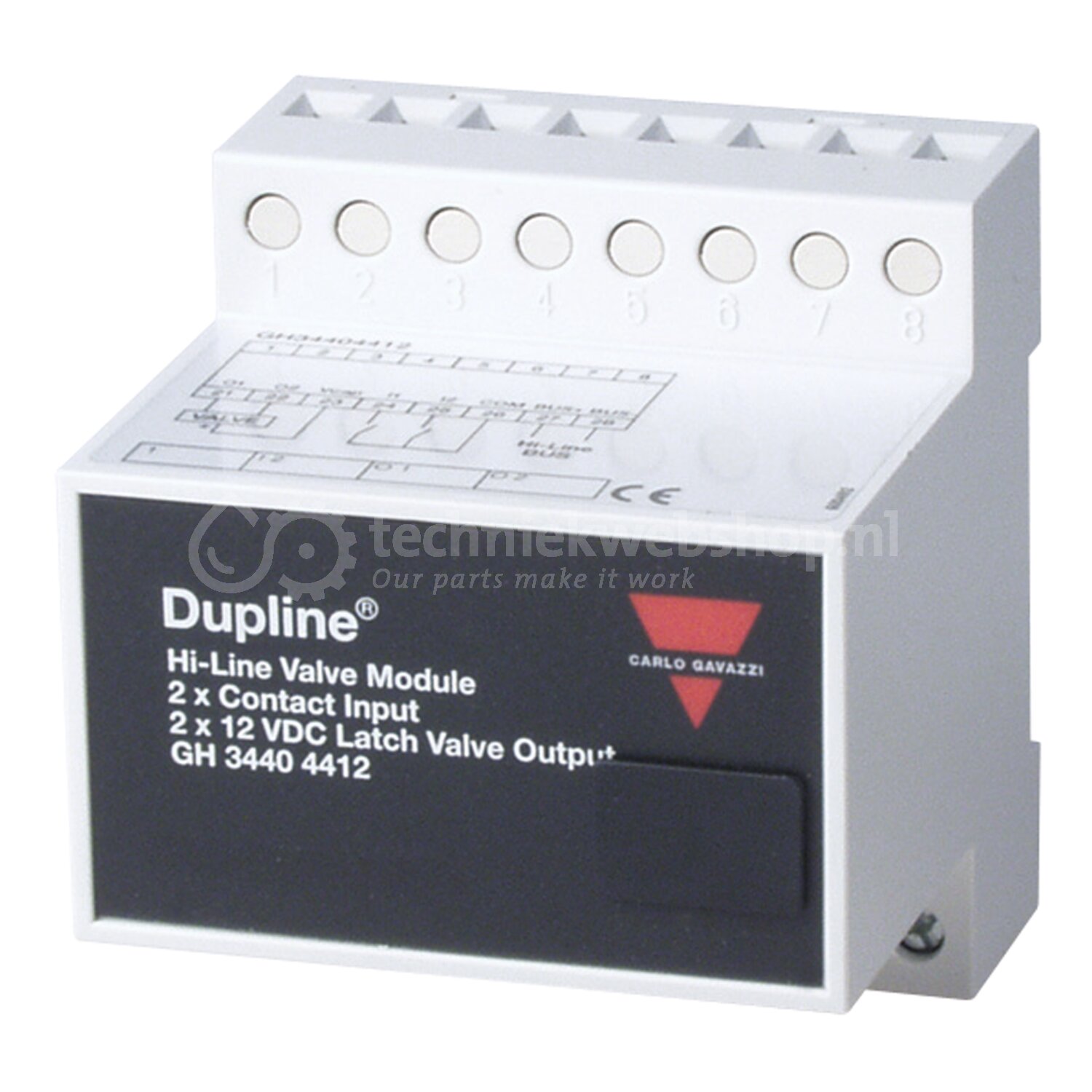 Carlo Gavazzi GH3440 - CG DUP HRDWR HIGH-LINE IN/UIT COMBI / CG DUPLINE ...