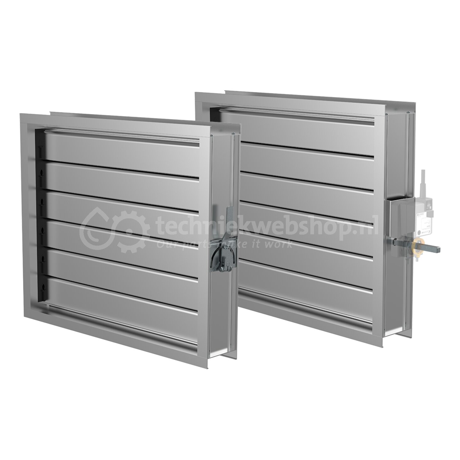Systemair RK - Valve register / -500x560-R, Kleppenregister, verkoop ...