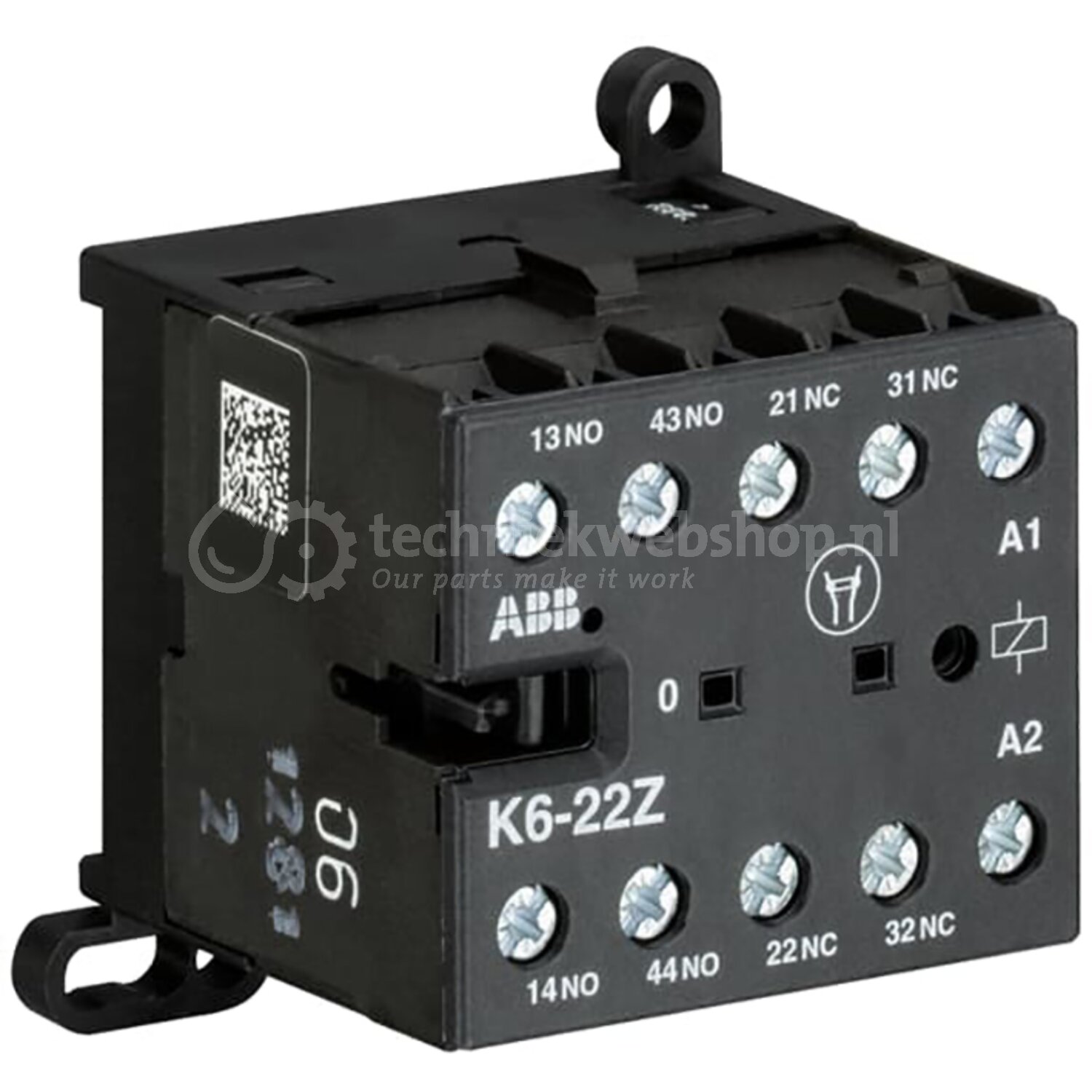 Minicontactor ABB-Entrelec B6-30-10-P-24AC - 24V, 40-450Hz, Para Soldadura, Protección De Circuitos