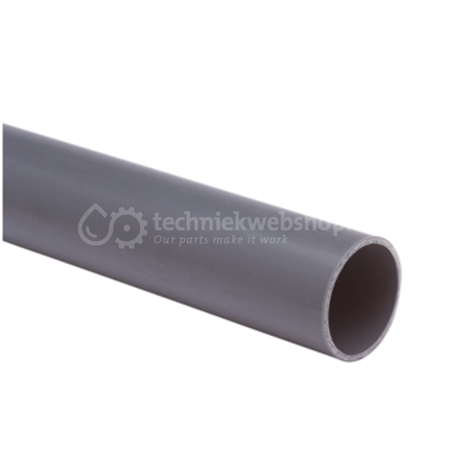 Wavin Nederland PVC HWA Buis Slv GR KOMO 80x1,5 L=6, Kunststof buis ...